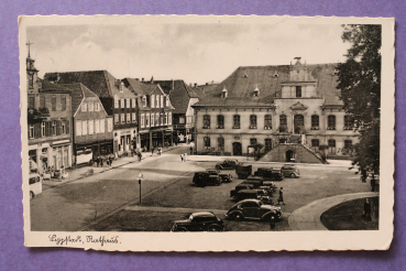 Ansichtskarte AK Lippstadt 1941 Rathaus Platz Autos Geschäfte Architektur Ortsansicht NRW
